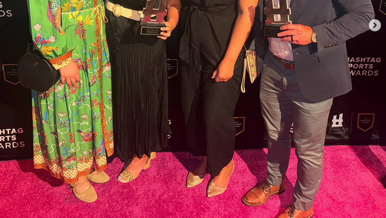 The 7th Annual Hashtag Sports Awards Celebrates Innovation in Sports Media at Terminal 5 NYC

On the Coral Reef Pink Carpet, energy and authenticity collided as media personality <a href="/theashleyfrance/">Ashley ❤️‍🔥</a> conducted on-the-spot interviews with award nominees, creators, and industry leaders