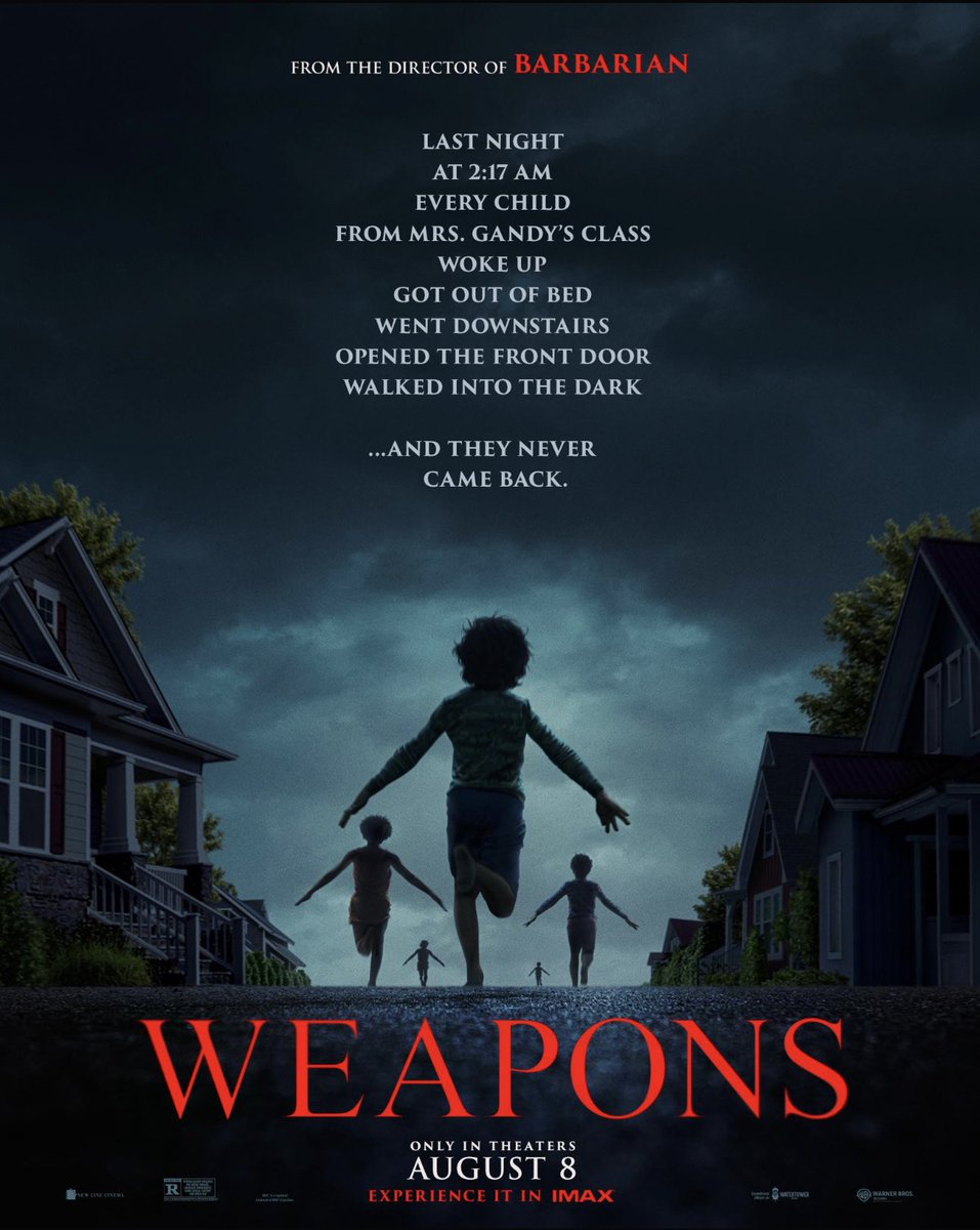ageorge216's tweet image. NW #WeaponsMovie Round 2