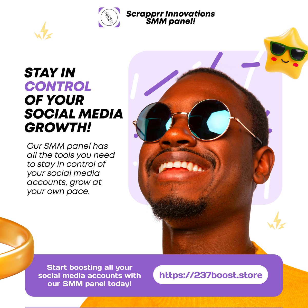 scrapprr_inc's tweet photo. STAY LOCKED IN AND IN CONTROL WITH OUR SMM PANEL 💜🔒.

🟣 https://t.co/qC5y3CCj1P

#pprr_smmpanel #smmpanel #scrapprr https://t.co/iGzXYDTaZq
