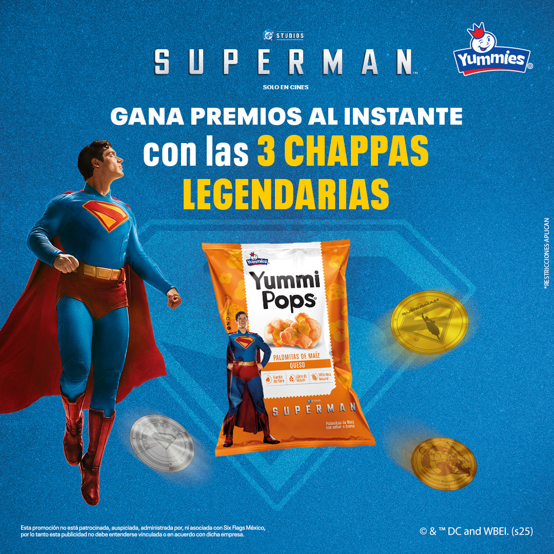 SnacksYummies's tweet photo. Juega con las Vuela Chappas y gana premios al instante.​ Busca las tres chappas legendarias: Fuerza, Poder y Honor y canjeá tus códigos en https://t.co/94EIWu6GMc y participa por una PS5, Smart TV o Tablet.​🦸
​
#VuelaChappas #JuegayGana https://t.co/3hwzPUHEuh
