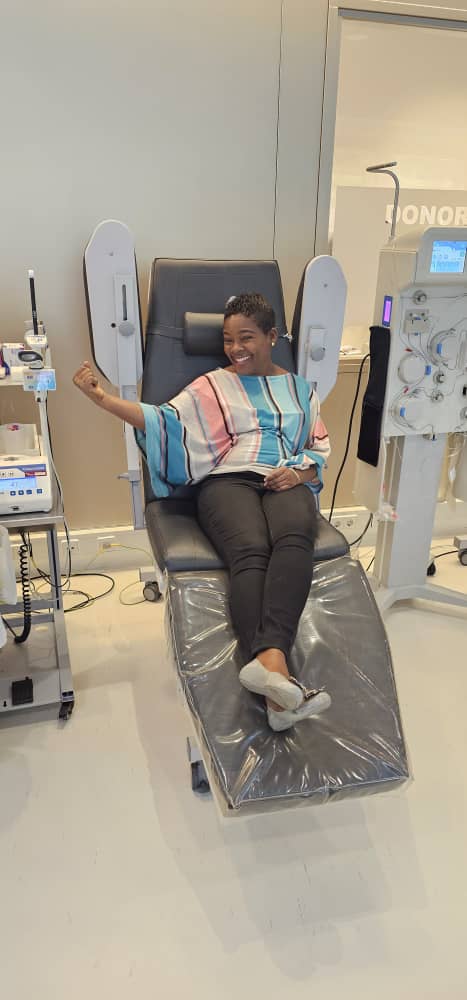 KwaabaFdn's tweet photo. A proud moment for Kwaaba Foundation
In June 2025, we visited @Sanquin to explore the life-saving power of blood donation. 

 Our mission was clear: to stand for those who give life through donation. 
Grateful for the impactful dialogue with Sanquin Blood Bank (Amsterdam). https://t.co/nLFEyFimCP