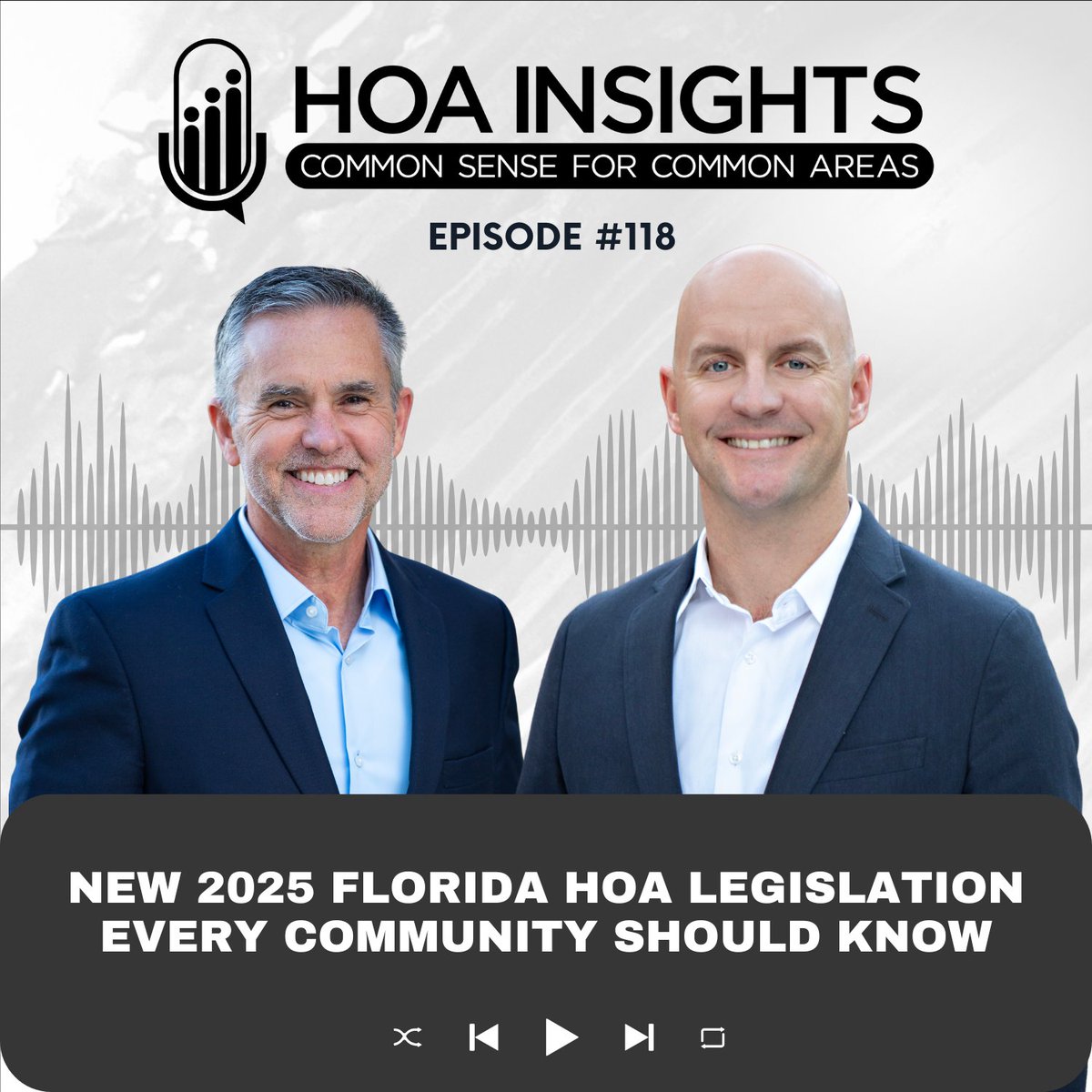 📢 Big changes in Florida condo law! In Episode 118, Robert Nordlund, RS &amp; Will Simons, RS break down HB 913, SIRS, and what it means for reserve studies, funding rules &amp; your board. 🎧 A must-listen for staying compliant!
loom.ly/lk-nhe8
#reserves #podcast #hoa #insights