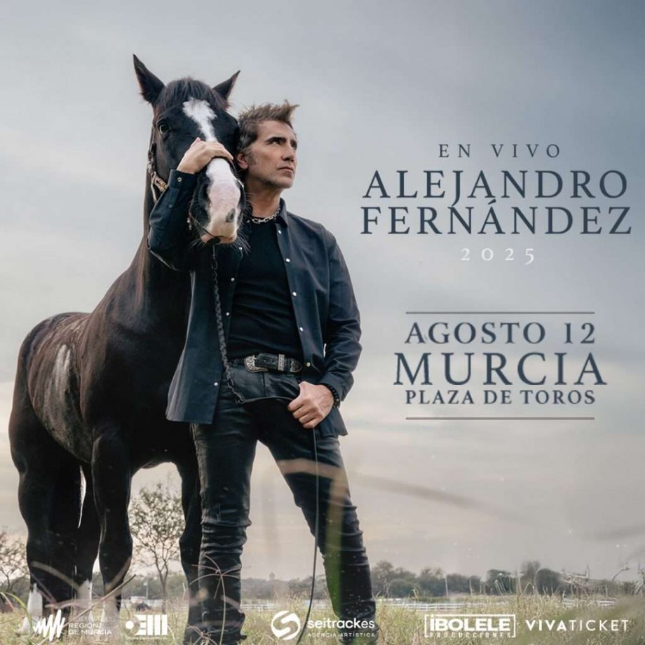 Alejandro Fernández en vivo

Lugar: Plaza de Toros
Fecha: 12 de Agosto 2025
Hora: 21:30 h

Hijo del gran Vicente Fernández, Alejandro Fernández ha forjado su propio camino fusionando la tradición de la ranchera con el pop, la balada y el bolero.

¡Una voz que no te puedes perder!