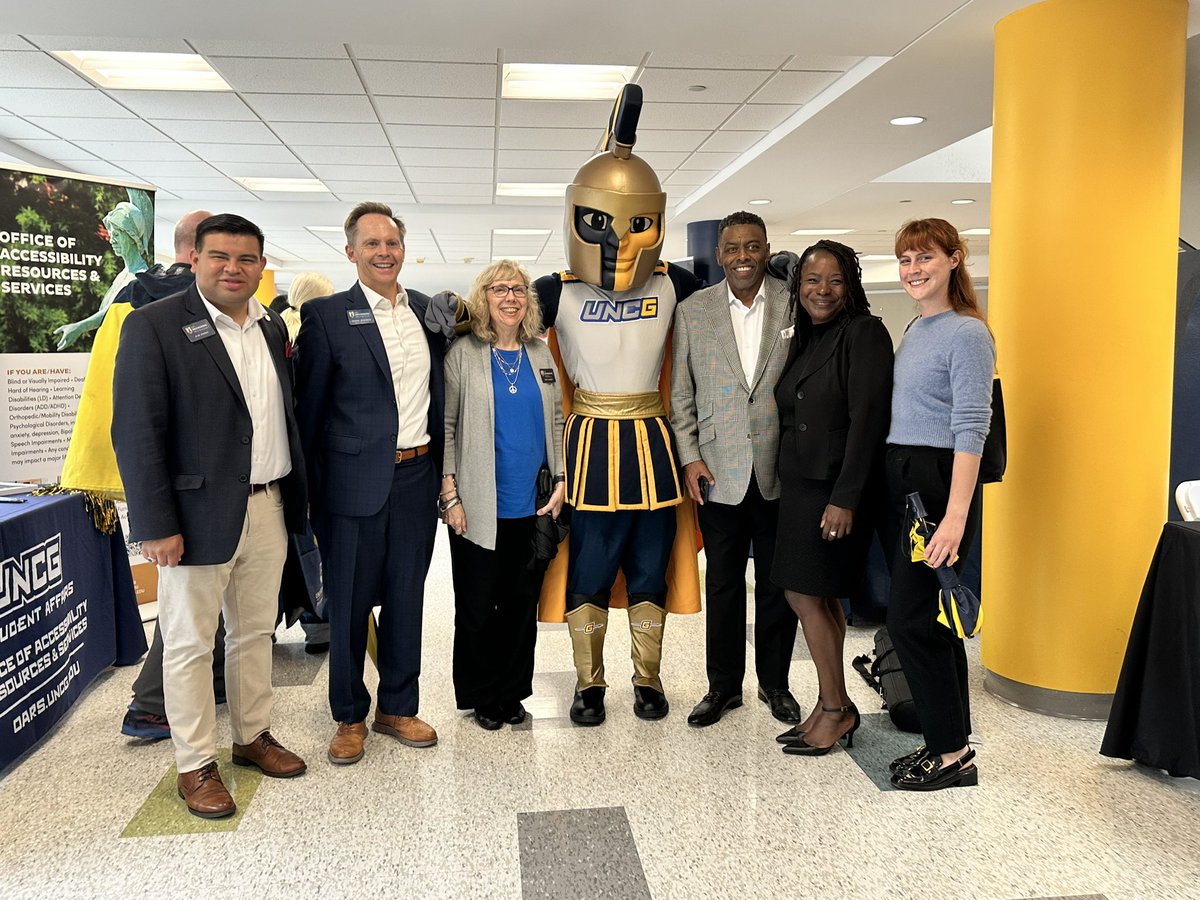 UNCG's tweet photo. UNCG faculty and staff gathered today for the annual kickoff luncheon, celebrating the start of a new academic year. ๐
Here's to a strong start, continued collaboration, and student success! ๐๐
#UNCGWay #Back2UNCG https://t.co/WC2WZJoStu