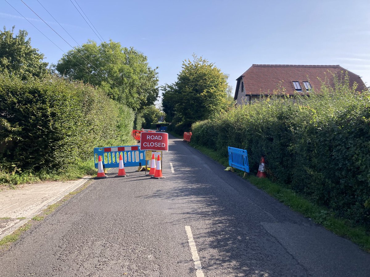 Another ‘ not really closed ‘ road ! <a href="/KentHighways/">KCC Highways</a>