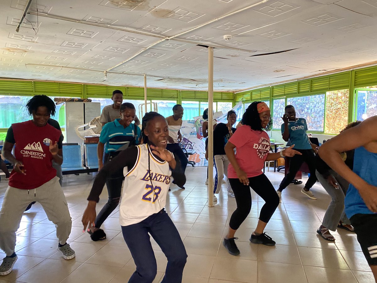 phunspace's tweet photo. This International Youth Day 2025, we dance to spark lasting change. At JoyCare Uganda, young leaders drive wellness and the SDGs through music, movement, and play — creating impact that echoes worldwide. 🌍💪 https://t.co/IJcSWLnyLm