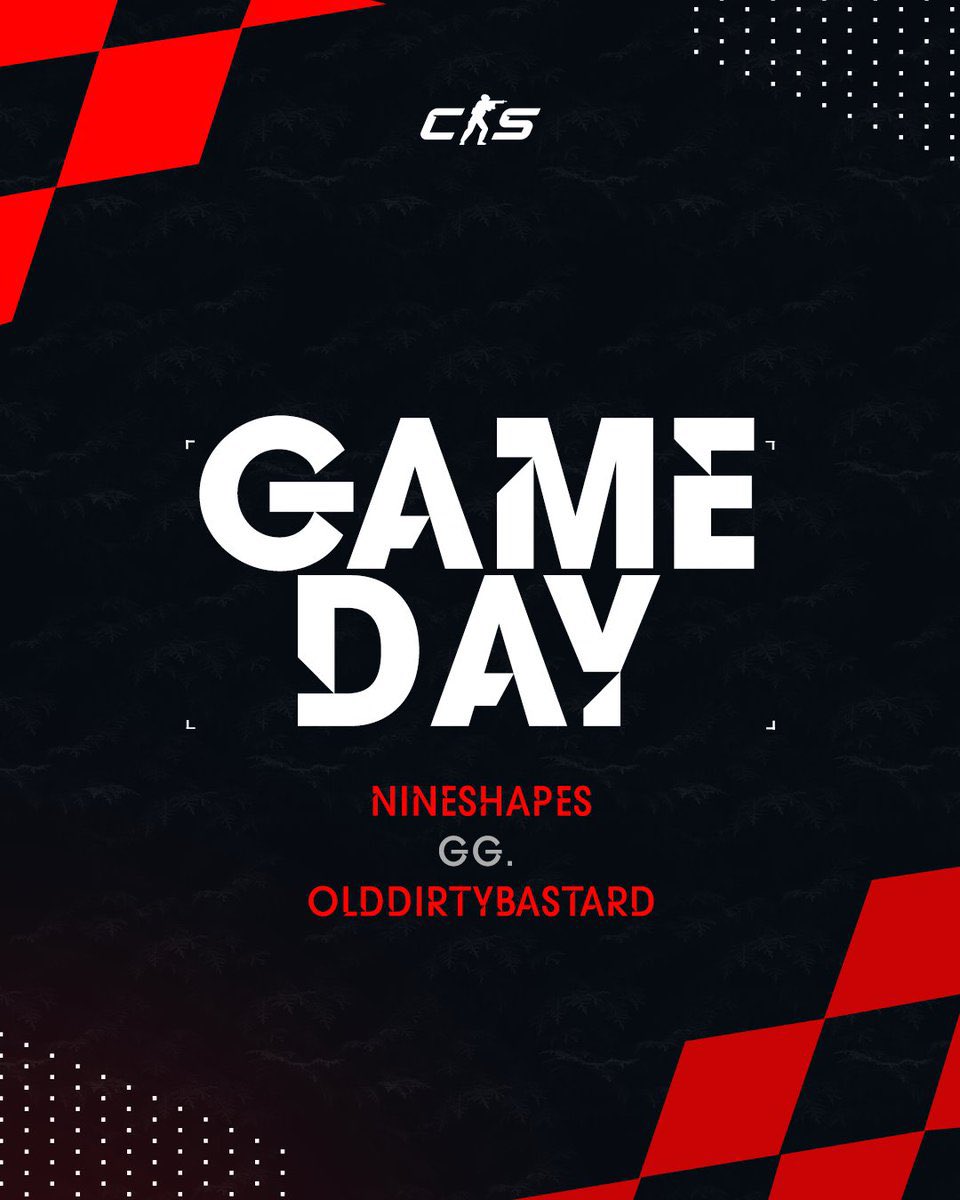 nineshapesGG's tweet photo. 🎮 #ESEA // Matchday!

Änderung, ab 20 Uhr geht’s gegen GoldenV und um 21:30 siehe unten! 

🆚| #GoldenV  OldDirtyBastard
🎙️ I @Skotiner 
📺| Live auf: https://t.co/YASm3IXZoy

#9SWIN #CS2 #Matchday #OldDirtyBastard #esportde https://t.co/TC07nV0bdi