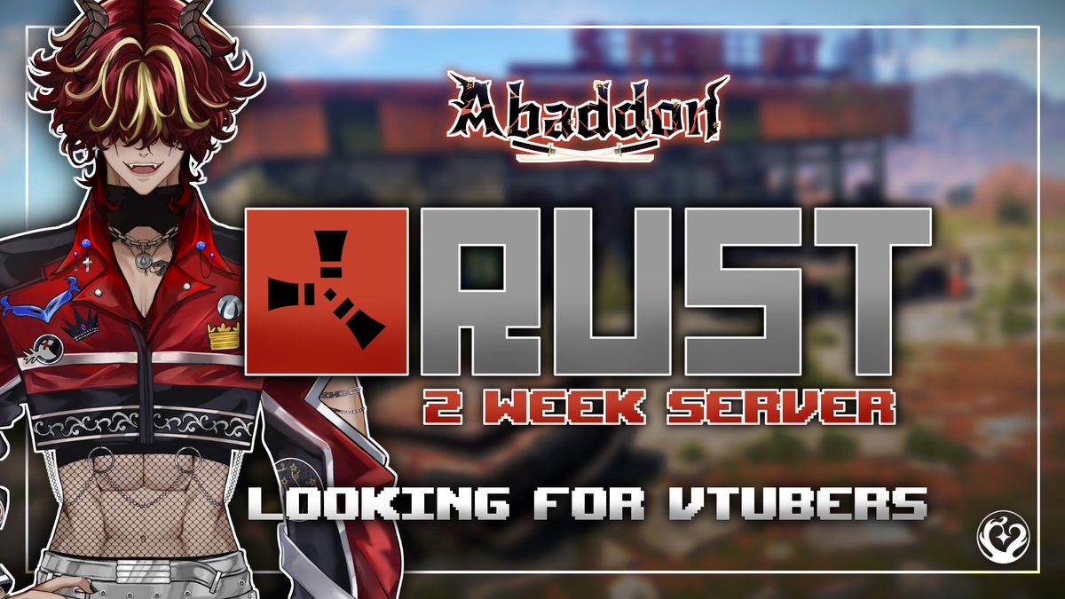 RealCamana (@realcamana) on Twitter photo β¨VTuber RP Rust Serverβ¨
Partnering up with <a href="/AbaddonVT/">Abaddon π₯βοΈ Golden Gambit</a> to help gather VTubers for a one of a kind Rust Server!
-4 Server Events + Prizes!
-Only 100 Vtubers!
-August 18th - August 31st
If you are interested please Reply or DM me! β¨VTuber RP Rust Serverβ¨
Partnering up with <a href="/AbaddonVT/">Abaddon π₯βοΈ Golden Gambit</a> to help gather VTubers for a one of a kind Rust Server!
-4 Server Events + Prizes!
-Only 100 Vtubers!
-August 18th - August 31st
If you are interested please Reply or DM me!