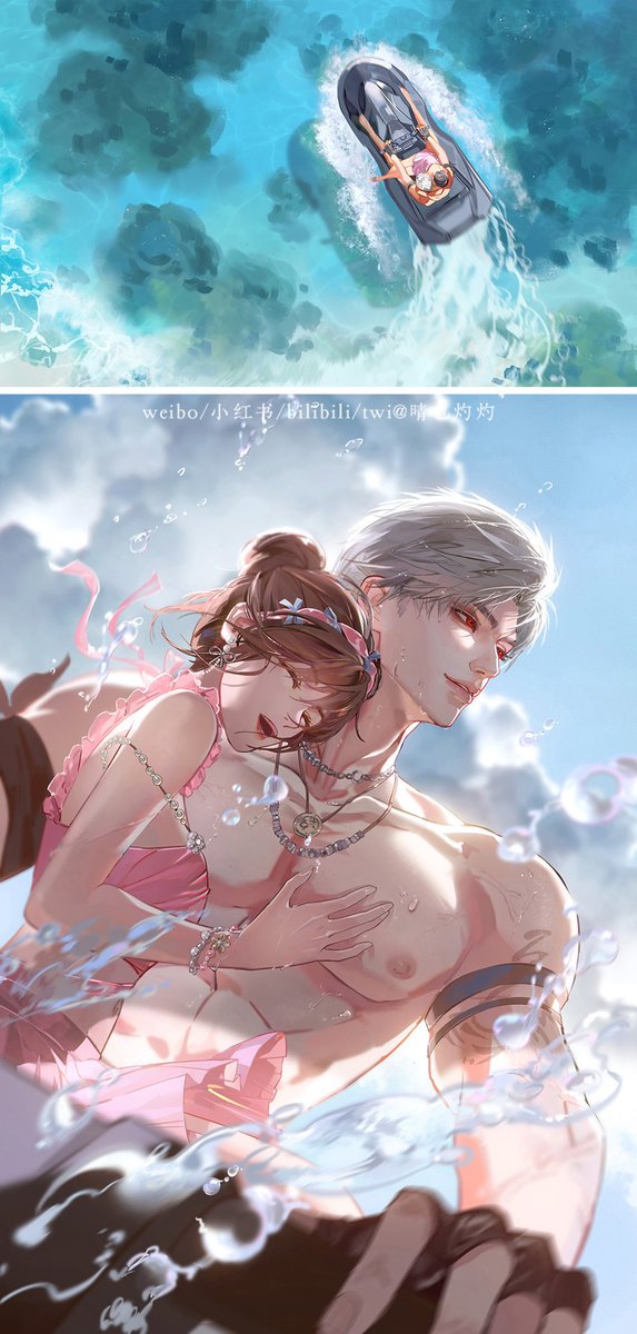 Anar_xiao's tweet photo. #LoveandDeespace #Sylus #恋与深空 #秦彻  
Thank you. For being part of my summer. https://t.co/hww9W8yUJe