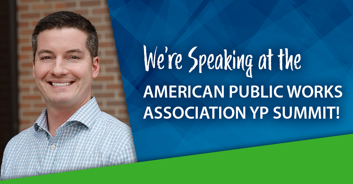 We'll be at the <a href="/APWATWEETS/">APWA</a> YP Summit! Sean Beckman, PE, will speak on the “Be the Leader Everyone Wants in the Group Chat” panel with John Westerling of City of Worchester, MA, Spencer Maxwell of Freese &amp; Nichols, Eric Dargan of WSP, and Leah Harnish of APWA Government Affairs.