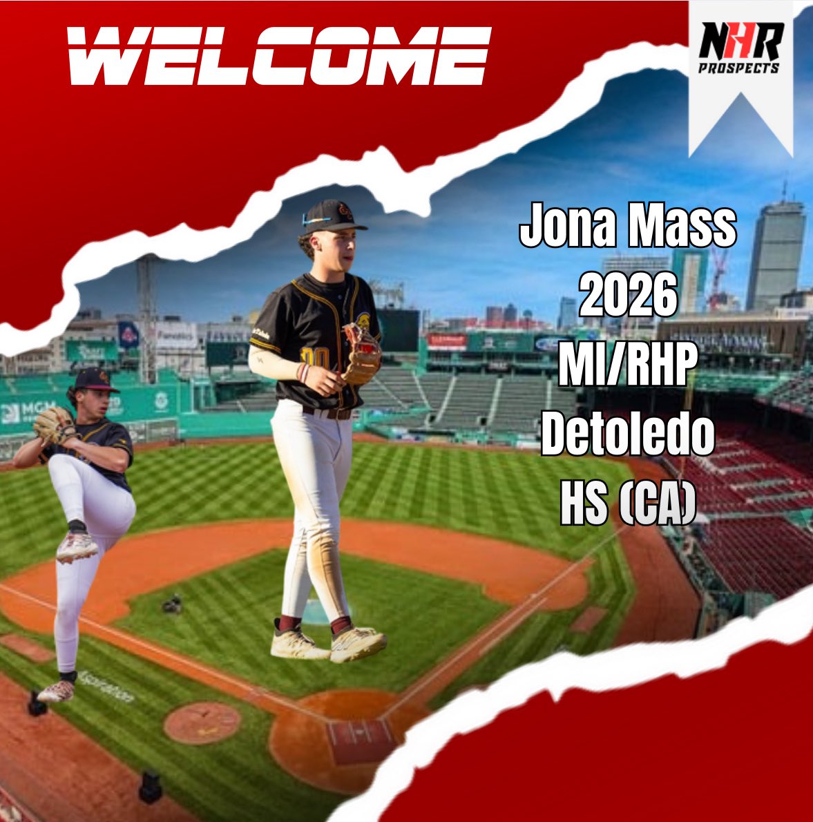 coachmimz's tweet photo. 🚨WELCOME🚨
Fired up to add @mass_jona00 to the @NhrProspects family!

📅 2026 | MI / RHP
🏫 Detoledo HS (CA)
📏 5’11” | 175 lbs
📚 3.85 GPA | 4.03 WGPA

Impact bat. Smooth in the middle infield. Competitive on the bump. Another Cali talent ready to make noise! 💪⚾️

#uncommitted2026 #socalbaseball #prospectsontop #baseballlife
