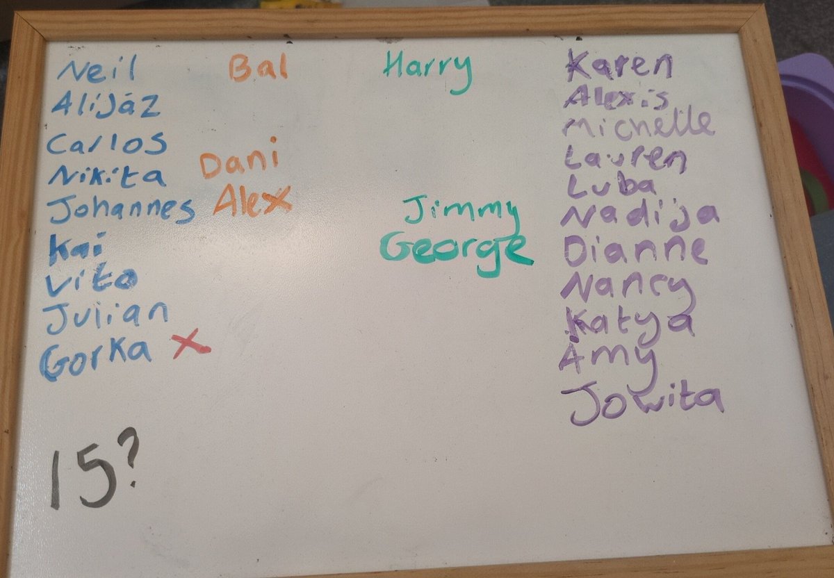 CatherineLW98's tweet photo. @Rhyslee_147 Here are my predictions! Looking forward to this season already! #Strictly https://t.co/sAyddKs5LC