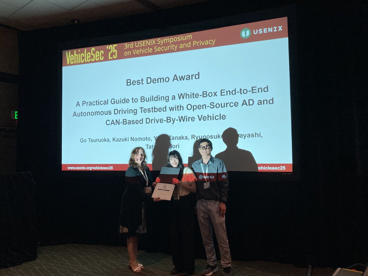 Congratulations to the Best Demo Award Winners!