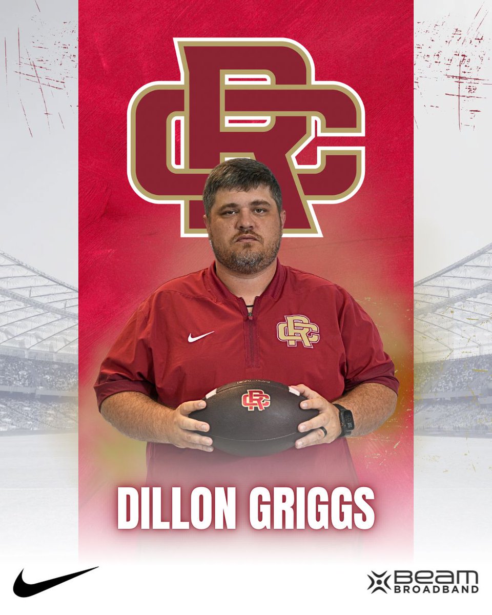 Russell County High Football (@rcwarriorsfb) on Twitter photo Meet the Coaches 
Closing out our staff introductions is Head Coach Dillon Griggs! Coach Griggs leads Warrior Football with passion, discipline, and an unwavering commitment to our players on and off the field. The standard starts here! #RCWarriors #LeadTheCharge #BuiltForBattle Meet the Coaches 
Closing out our staff introductions is Head Coach Dillon Griggs! Coach Griggs leads Warrior Football with passion, discipline, and an unwavering commitment to our players on and off the field. The standard starts here! #RCWarriors #LeadTheCharge #BuiltForBattle