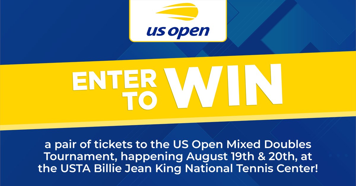 Power1051's tweet photo. Win your way into US Open Fan Week 🎾 

We're giving away tickets to the Mixed Doubles Championship presented by @VitalProteins!

Enter to win now here 👉🏾: https://t.co/uebaqY6Lc4

#USOpenFanWeek #Power1051 #USOpen2025 https://t.co/kAmCjT13wf