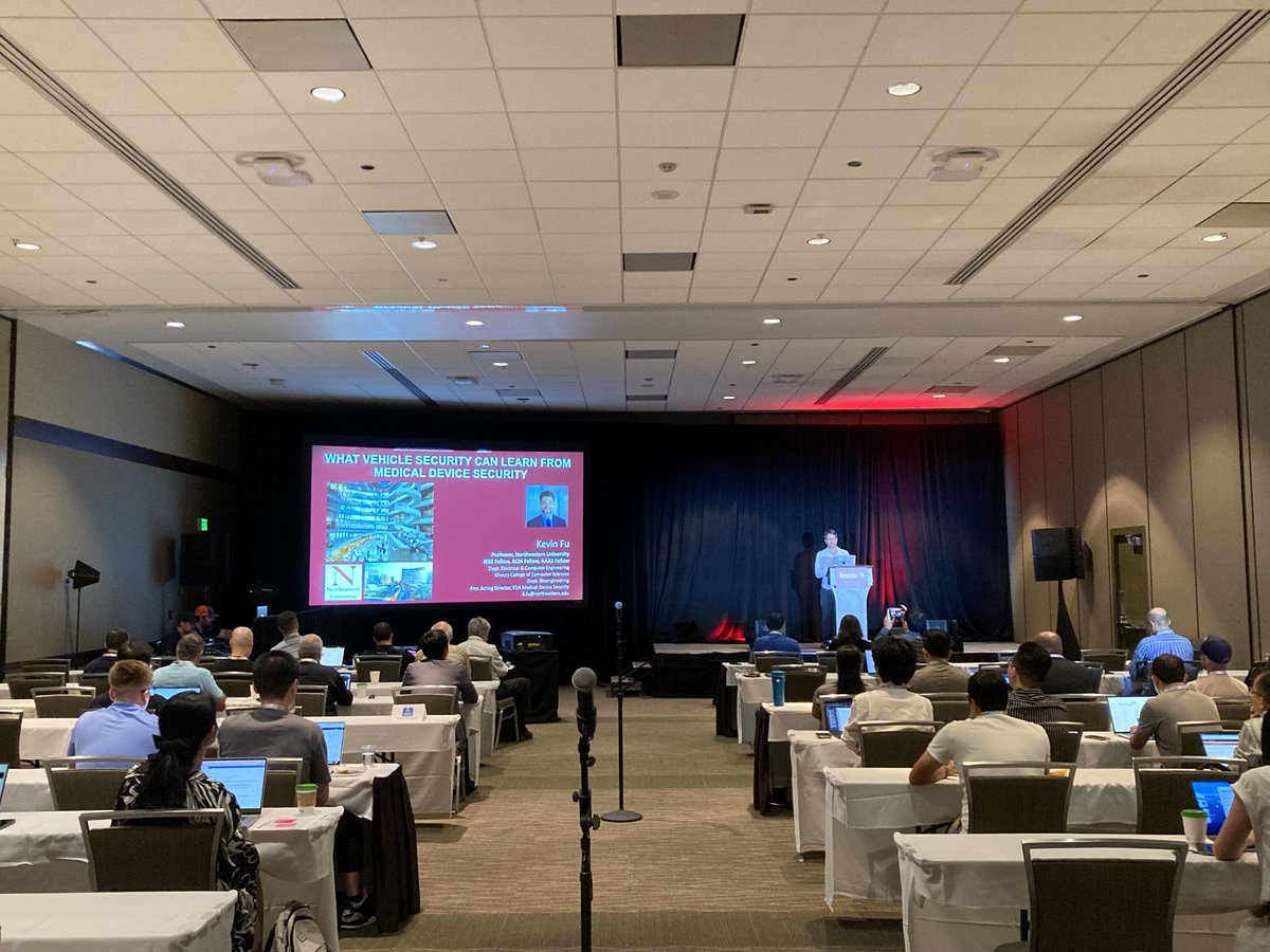 Keynote Presentation!

"What Vehicle Security Can Learn from Medical Device Security"

Kevin Fu, Northeastern University

usenix.org/conference/veh…