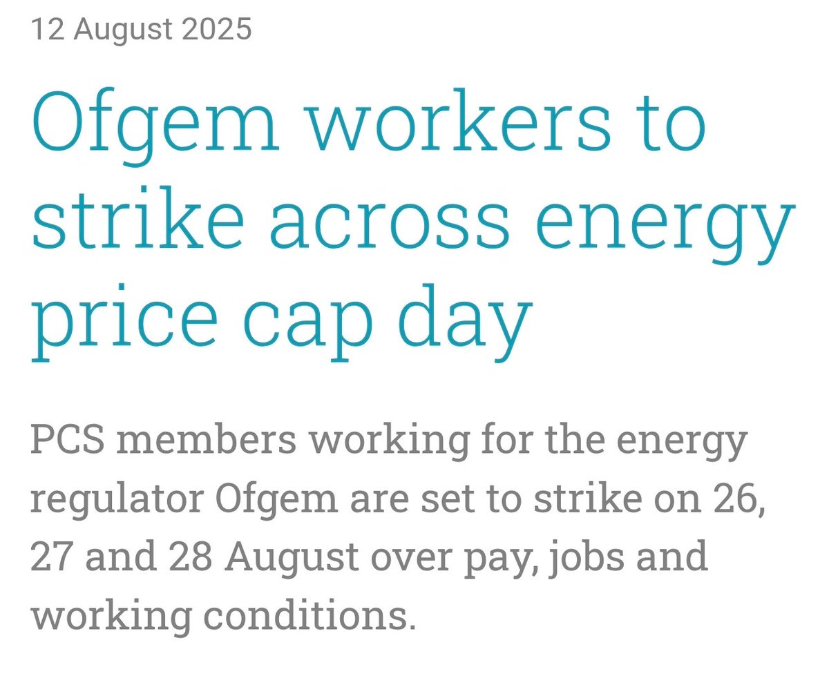 PCS Ofgem tweet media