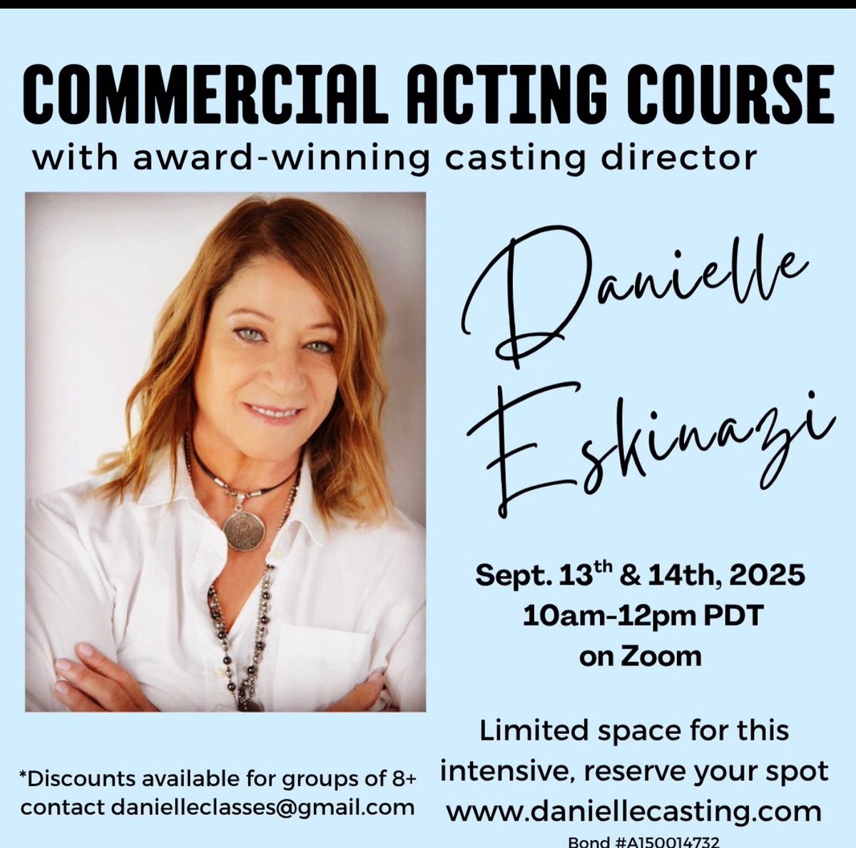 danielle Eskinazi Casting CCDA tweet media