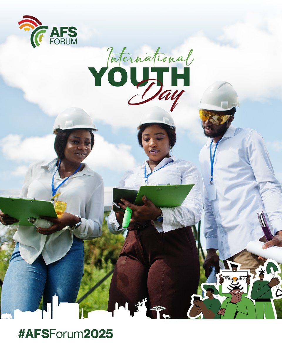 This year, #AFSForum2025 puts YOUTH at the centre of Africa’s food systems transformation.

From farm tech to policy, young leaders are proving that local actions drive global change.

#OurFoodOurFuture #IYD2025 #YouthInAgric #FoodSystems