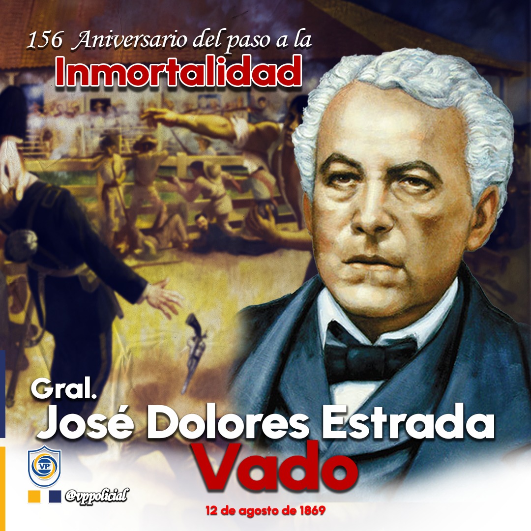 𝟭𝟱𝟲 𝗮𝗻𝗶𝘃𝗲𝗿𝘀𝗮𝗿𝗶𝗼 𝗱𝗲𝗹 𝗽𝗮𝘀𝗼 𝗮 𝗹𝗮 𝗶𝗻𝗺𝗼𝗿𝘁𝗮𝗹𝗶𝗱𝗮𝗱 𝗱𝗲𝗹 𝗚𝗿𝗮𝗹. 𝗝𝗼𝘀é 𝗗𝗼𝗹𝗼𝗿𝗲𝘀 𝗘𝘀𝘁𝗿𝗮𝗱𝗮

■Sus ideales de honor y lealtad al servicio de la patria, inspira a quienes defendemos la soberanía y la dignidad nacional.

#JuntoALaComunidad
