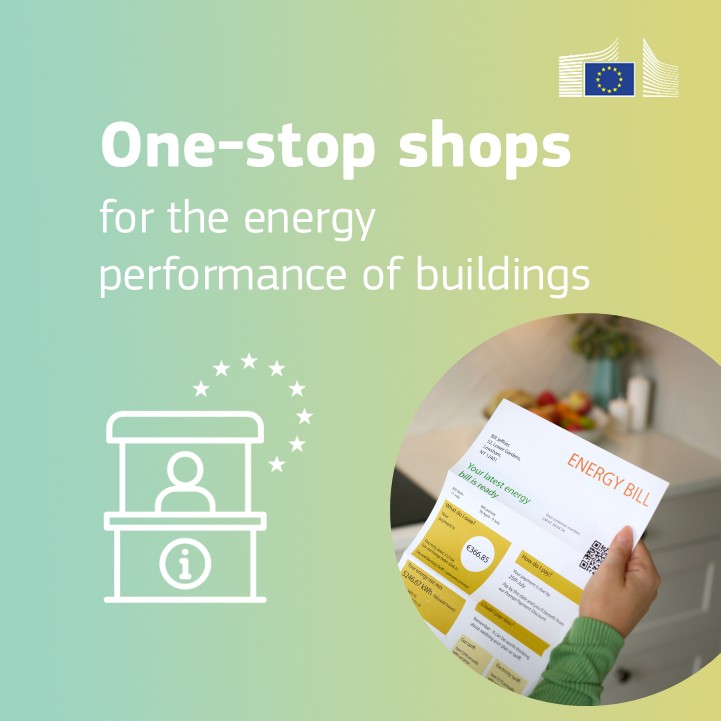 #DYK that, as of October 2025, all EU countries will offer one-stop shops for the #EnergyPerformance of buildings? 🏠

They will provide resources for advice, financing, contractors and permits - all in one place!

More #EnergyEfficiency #EnergyFacts ⚡️ europa.eu/!4RqWN9