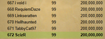 rank 672 now

only 671 more bans to go before i am NUMBER ONE