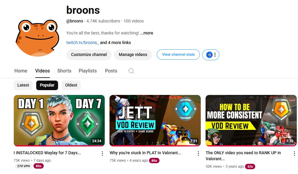 Broons_yt's tweet photo. Only took 7 days to become my most viewed video🤯 https://t.co/QjGX96KIwr