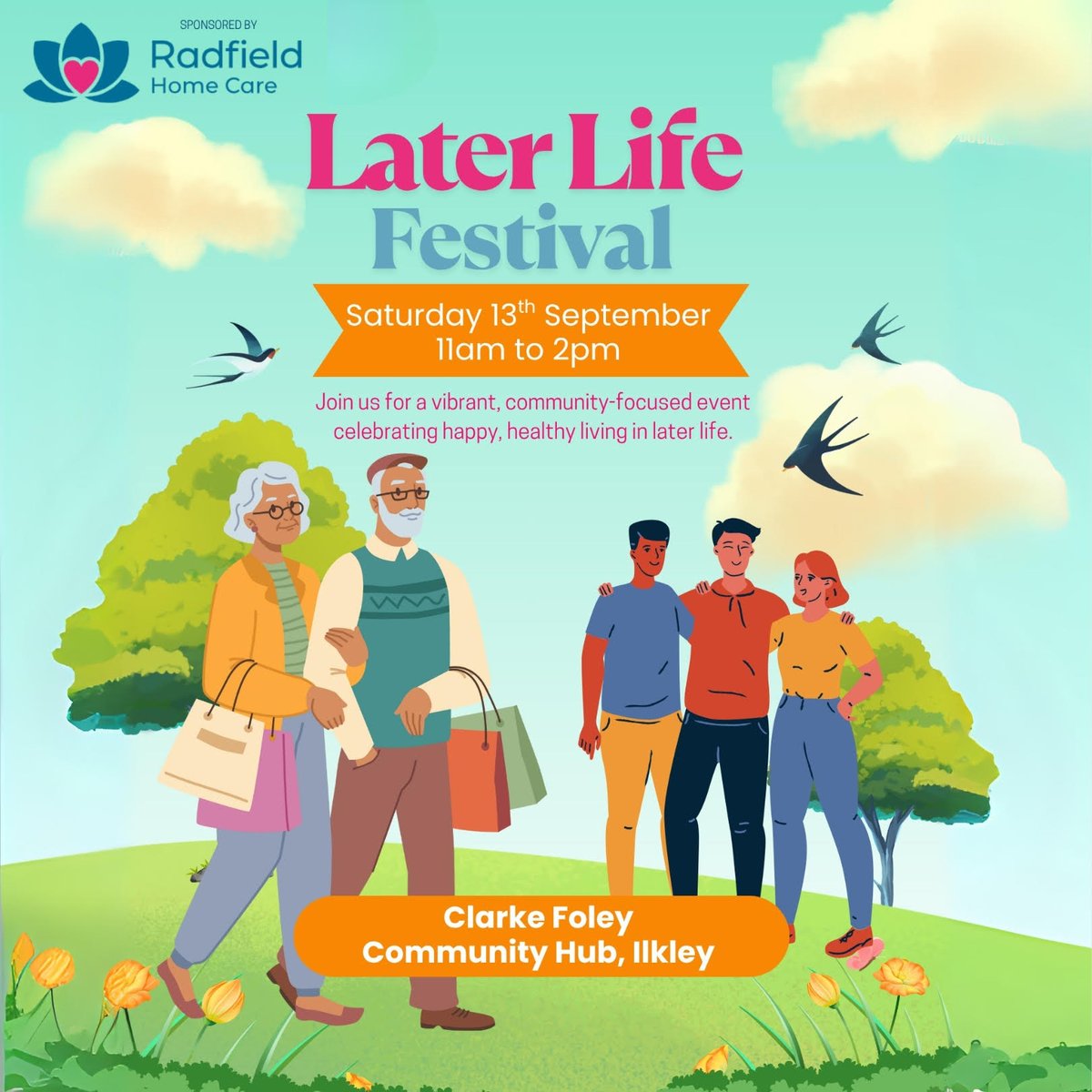 Walker Foster (@walkerfosterlaw) on Twitter photo 📅 Save the Date – 13 Sept!
Join us 11am–2pm at the #LaterLifeFestival, <a href="/ClarkeFIlkley/">Clarke Foley</a> Community Hub. Explore local services, workshops & talks on health, wellbeing & creativity.
Visit the #WalkerFoster stall for a friendly chat. 🌿✨
#Ilkley #CommunityEvent 📅 Save the Date – 13 Sept!
Join us 11am–2pm at the #LaterLifeFestival, <a href="/ClarkeFIlkley/">Clarke Foley</a> Community Hub. Explore local services, workshops & talks on health, wellbeing & creativity.
Visit the #WalkerFoster stall for a friendly chat. 🌿✨
#Ilkley #CommunityEvent