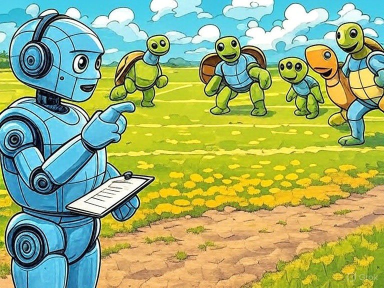 TheBigTimesTO's tweet photo. Who’s REALLY in charge in Timville?

#ChatGPTurtles https://t.co/xinDpte9b5