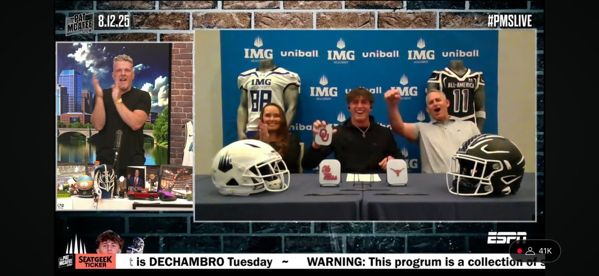 GeorgeStoia's tweet photo. #Sooners land DE Jake Kreul. 

Big win for Miguel Chavis and OU. https://t.co/3ziBRr65lJ