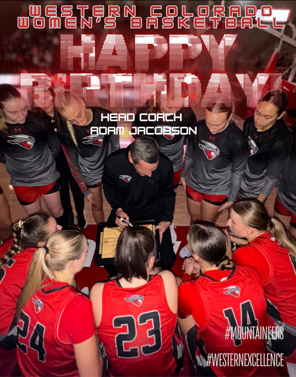 Happy Birthday to our Leader, Coach Jacobson!!! 

We appreciate you!!! #WE 🥳