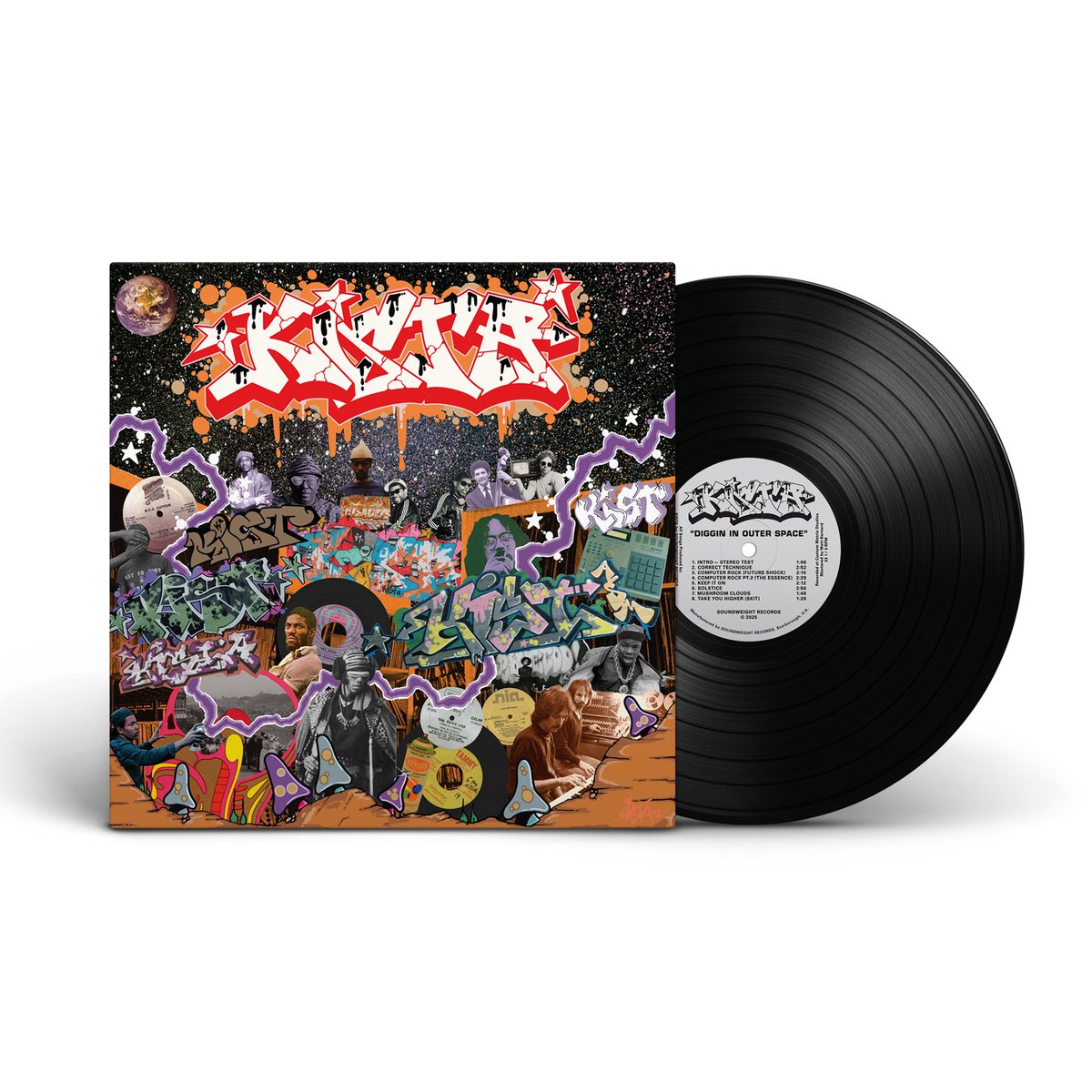 EU customers can now pre-order "Diggin in Outer Space" from <a href="/VinylDigital_de/">Vinyl Digital</a> to avoid those unnecessary custom and postage charges.

It will still include the free A4 poster 👊🏻

vinyl-digital.com/en/Hip-Hop-Rap…