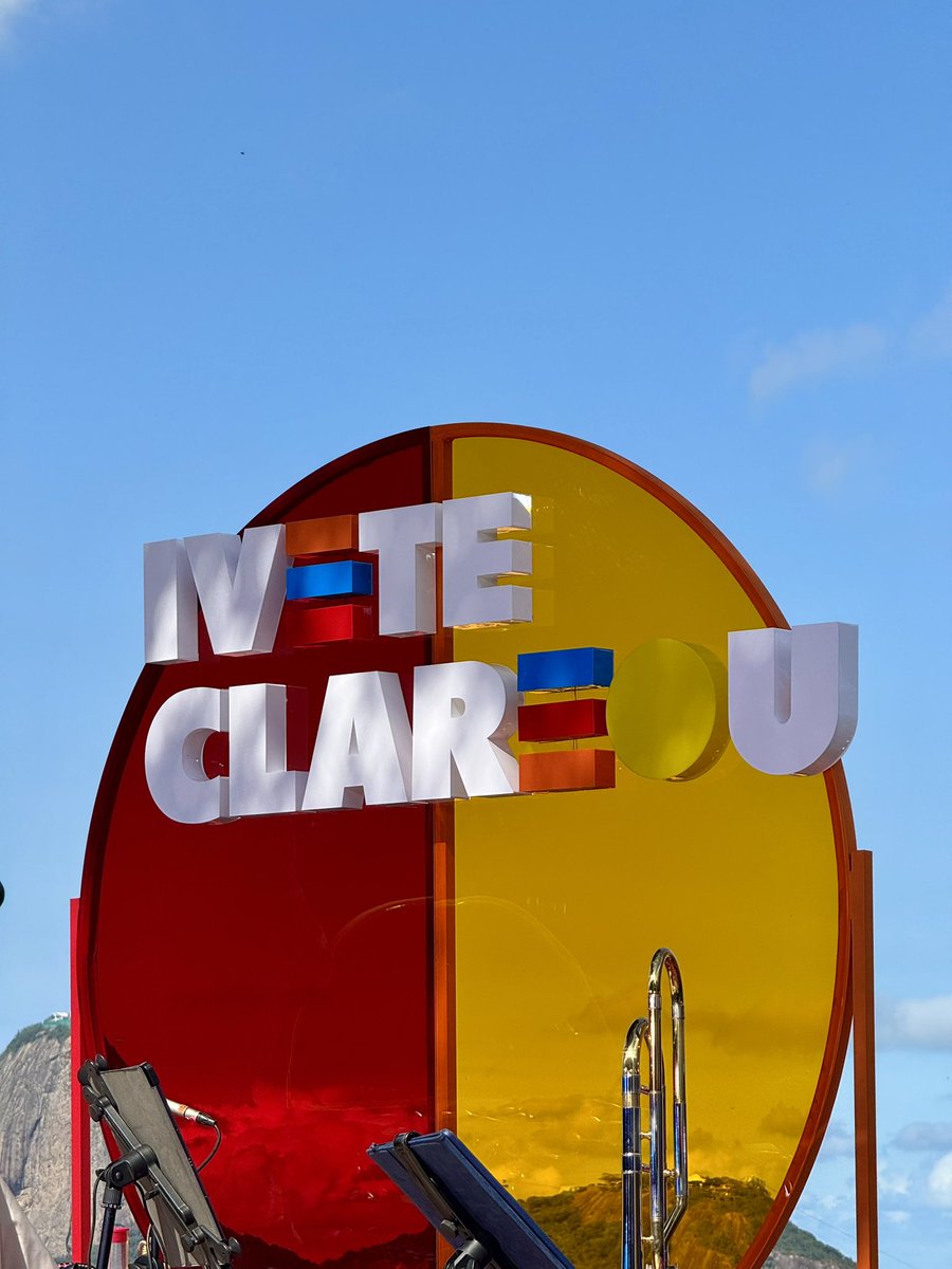 Clareou, Rio de Janeiro! ❤️☀️ #IveteClareou