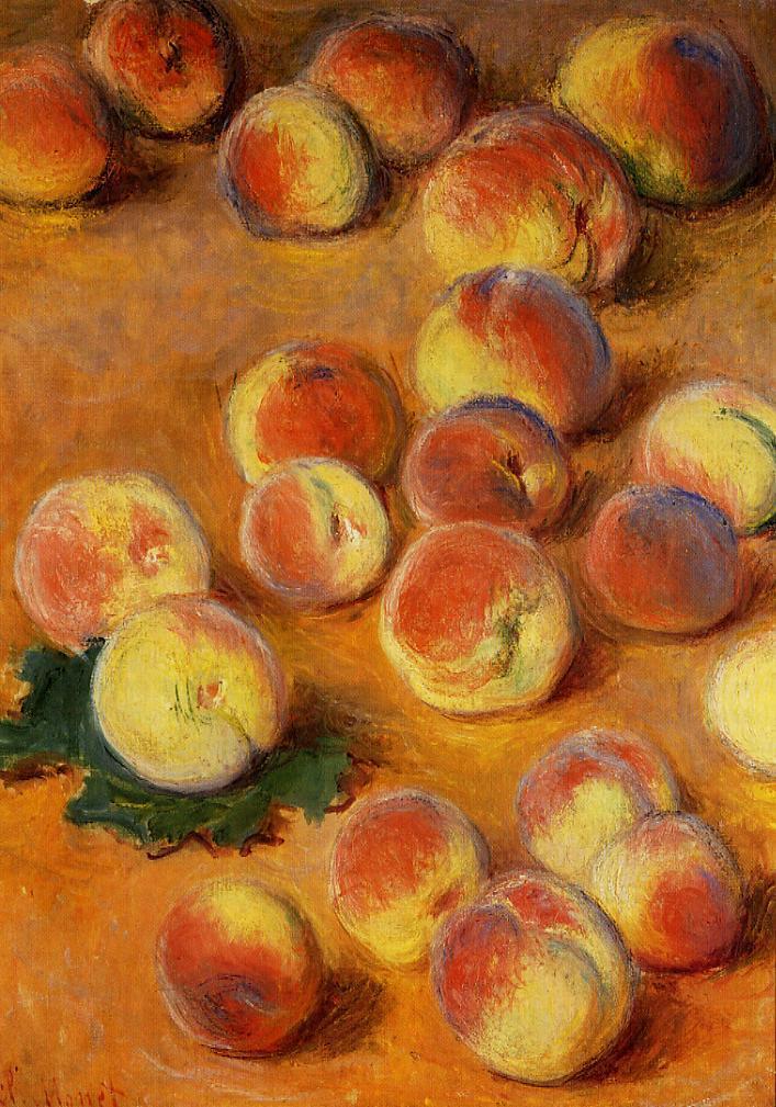 Peaches, 1883.

Claude Monet