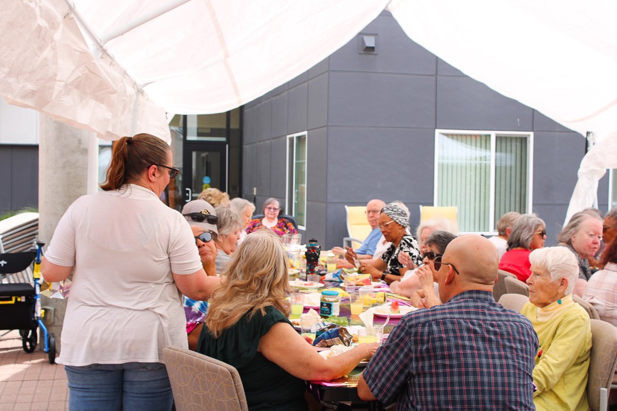 This month, we’re hosting Summer BBQs to show appreciation for our senior residents. Take a look at some photos from the event at CityScape at Belmar. Thank you to our residents for making these communities so special.