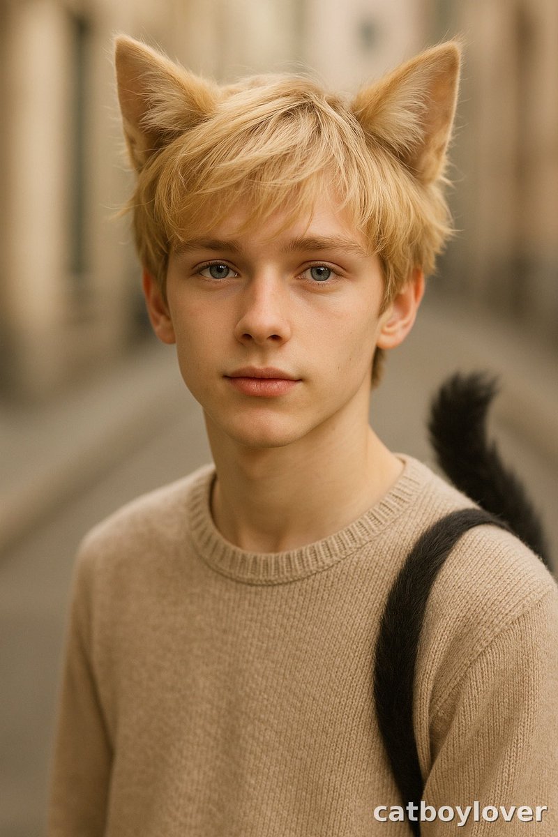 Floggy15's tweet photo. First post here. Stay tuned for more.
#firstpost #catboylover #catboy #cuteboys #aiart #follow #cute https://t.co/gwXINojrPv