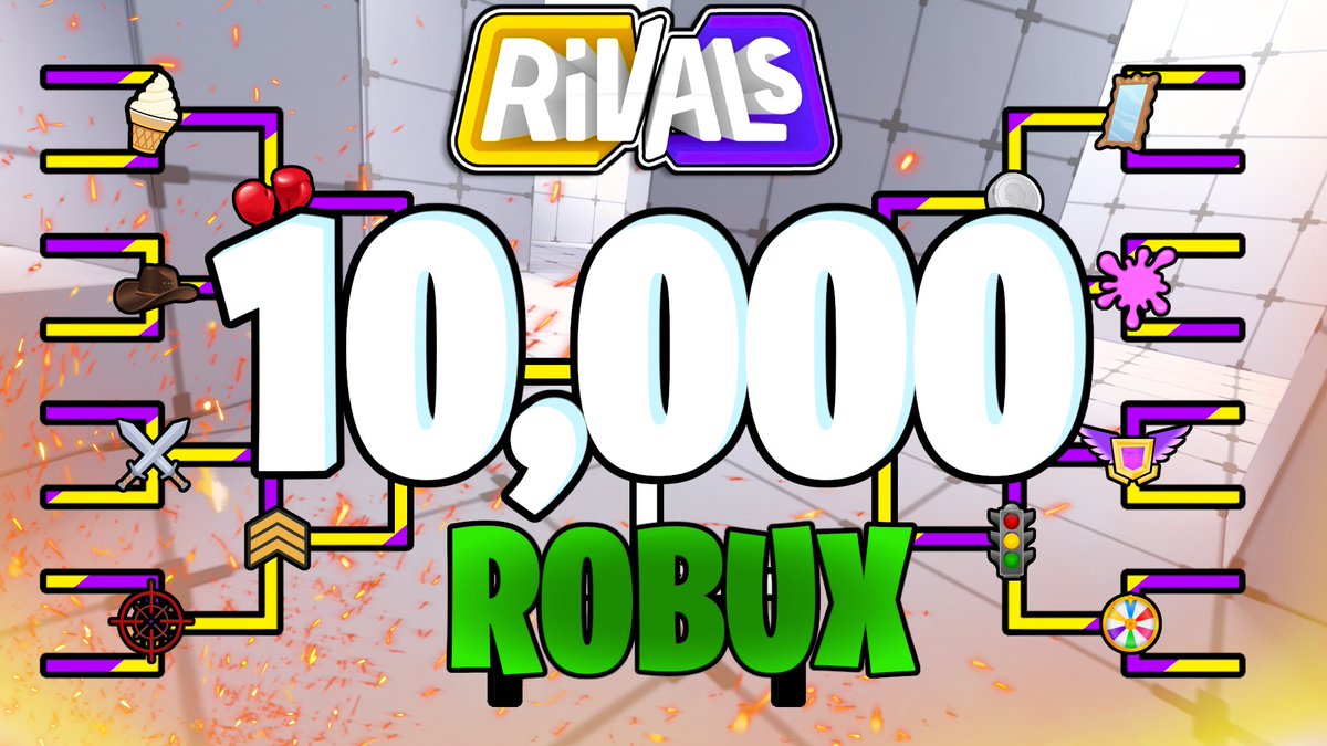 I will be hosting a Roblox RIVALS Tournament this Saturday with a prize of 10,000 ROBUX! If you are interested join my server to sign up!
discord.gg/ZBCKY5Hg