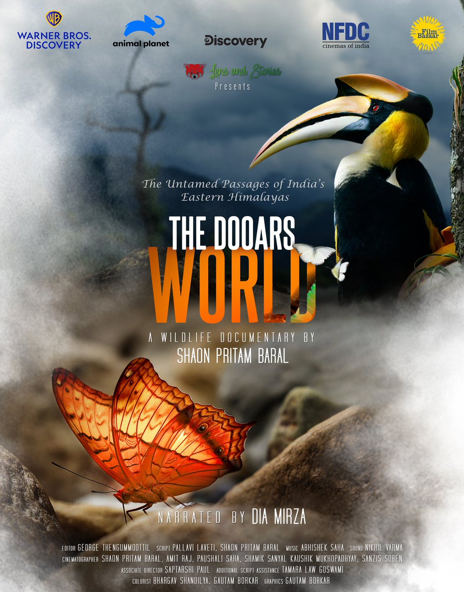 Immensely happy for Pritam (<a href="/and_lens40515/">Shaon Pritam Baral</a>), who shot the promotional videos and stills for "Dostojee", was working on a wildlife documentary from the last three years. Now, it has been picked up by the Warner Brothers and will be premiered on the Animal Planet and Discovery.