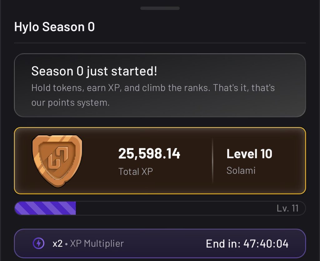 Double XP event on <a href="/hylo_so/">Hylo</a> just went live and it will last for 2 days!

Deposit now with code LUUDUA and receive an additional 5% boost.