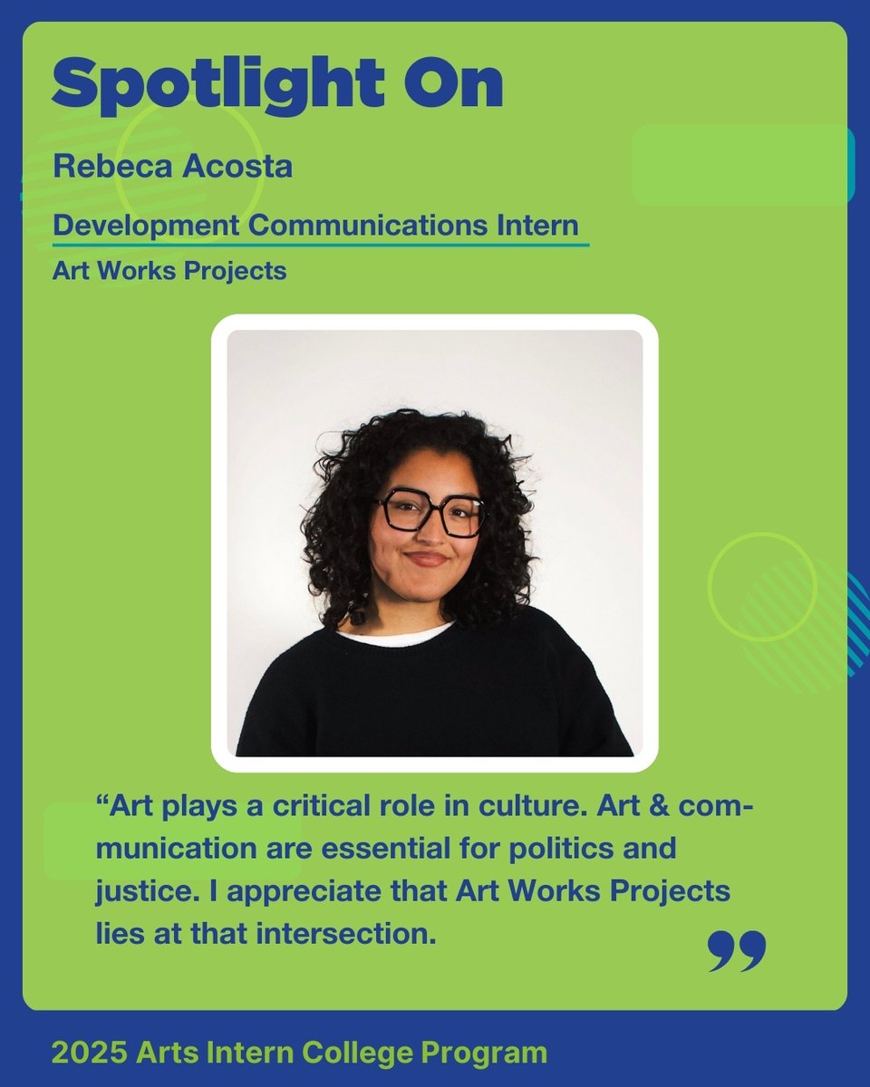 StudioInst's tweet photo. 🚀 NEXT SPOTLIGHT DROP! Meet the latest Arts Intern college students turning creative passion into professional power. Innovation + opportunity = career magic! ✨ #ArtsIntern #CreativeCareers https://t.co/Ncj6qkIDDZ