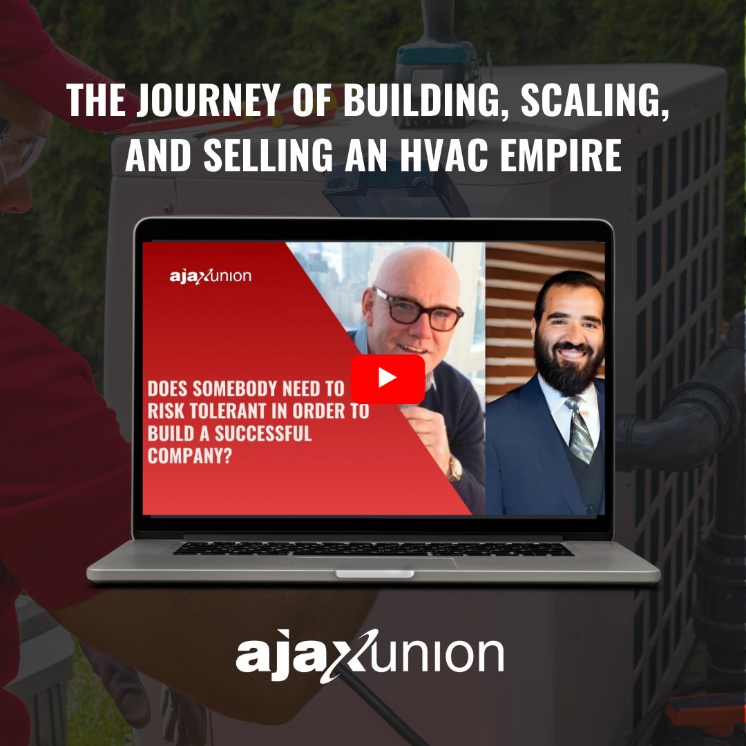 Join us for an exclusive interview where Joe Apfelbaum delves into the incredible journey of building, scaling, and selling an HVAC empire with Dan Donnelly. 

Watch Here: smarthvacstrategy.com/interview 

#HVACSuccess #BusinessJourney #IndustryInsights