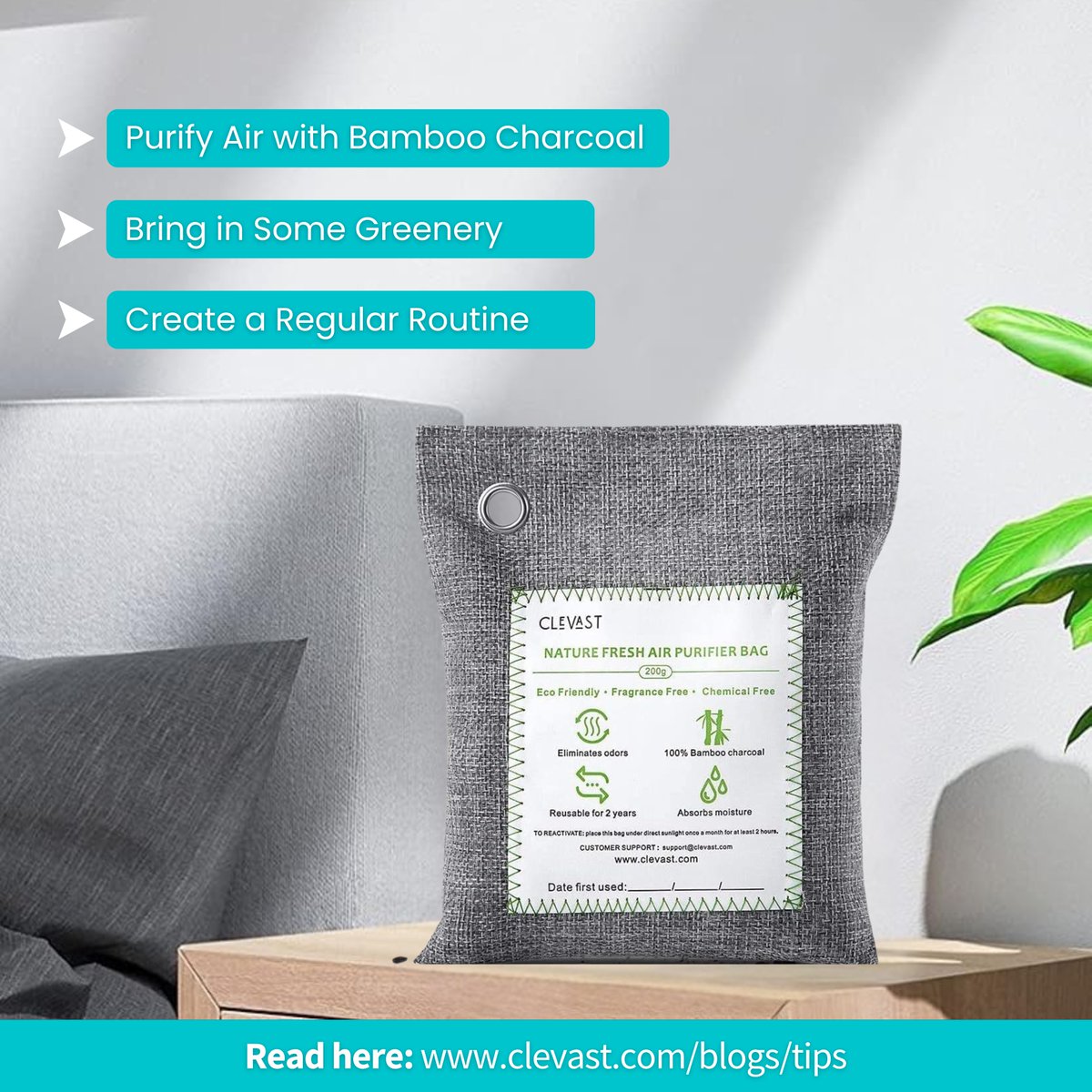 Feeling cramped at home? 🏠 Discover easy home hacks to make small spaces feel fresher and more inviting. Start refreshing your space today! ✨

👉 Read the full guide here: clevast.com/blogs/tips

#Clevast #indoorairquality #homewellness #healthyhome #cleanandfresh