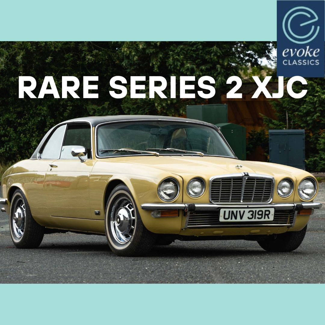 EvokeClassics's tweet photo. LIVE AT AUCTION
1976 Jaguar XJC 4.2 Auto
https://t.co/c6IKTSAZfX
Increasingly rare Series 2 XJC
Classic 1970's colour scheme
Stored in a heated garage forming part of a small collection
Our vendor has owned since 2010 and used sparingly
MOT July 2026
#XJC #JaguarXJC https://t.co/PcfJ8KBbBk
