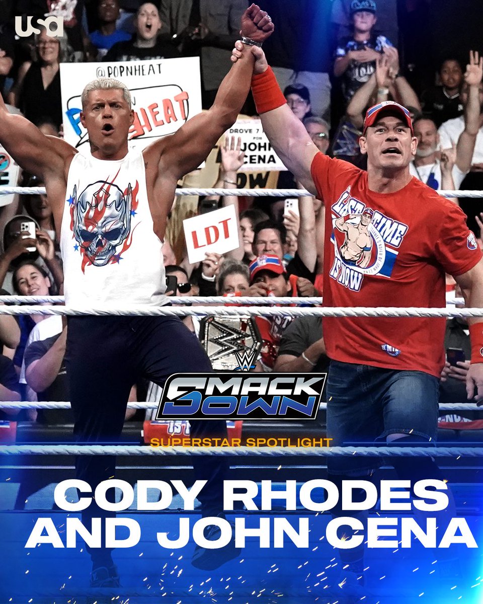 We know <a href="/JohnCena/">John Cena</a> doesn't have that many dates left, but we need more of his Super Team with <a href="/CodyRhodes/">Cody Rhodes</a>! #SmackDown