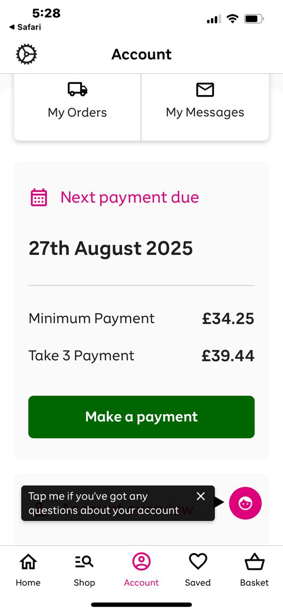 chocolatey4's tweet photo. @verynetwork scamming me out of money .. I’ve asked if I can pay on the 28th as the payments due on the 27th . 1 day out & they’d rather con me out of money than change the date … I’m not shopping there anymore !! #SCAMMINGME adding charges on ! https://t.co/Uw8Y6lAIQW
