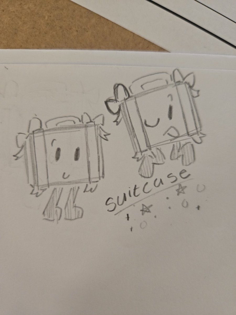 Bononobanana4's tweet photo. bot and suitcase in my english class. its so aesthetic in here, i love the lighting. #inanimateinsanity #suitcaseii #botii https://t.co/cHIDKS6OW3
