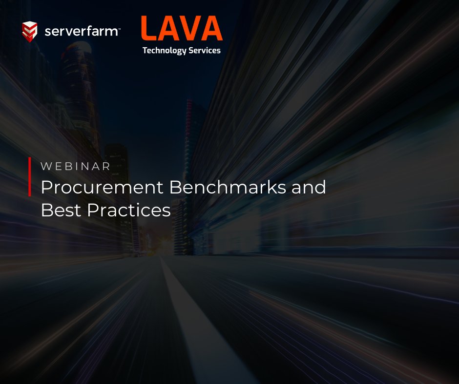 📢 Procurement pros—ready to sharpen your strategy?

Join us Aug 20 at 2 PM ET for a live webinar on negotiation tactics, vendor scorecards, contract consolidation &amp; more.

Featuring Serverfarm’s Kent Wissman &amp; top industry leaders.
 🔗 bit.ly/3UYGRAm 

#Serverfarm