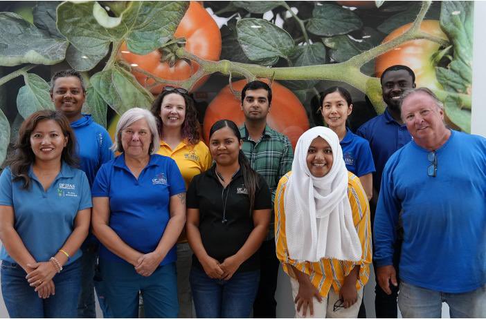 UF/IFAS-PlantBreeding (@ufplantbreeding) on Twitter photo Fusarium wilt threatens the multibillion-dollar U.S. tomato industry.
Our PhD Candidate <a href="/IpinyomiSamuel/">Samuel Ipinyomi</a> is using genomics to identify & pyramid resistance genes, to build a lasting defense for Florida’s growers & the nation’s fresh market supply.
He's in our spotlight today! Fusarium wilt threatens the multibillion-dollar U.S. tomato industry.
Our PhD Candidate <a href="/IpinyomiSamuel/">Samuel Ipinyomi</a> is using genomics to identify & pyramid resistance genes, to build a lasting defense for Florida’s growers & the nation’s fresh market supply.
He's in our spotlight today!