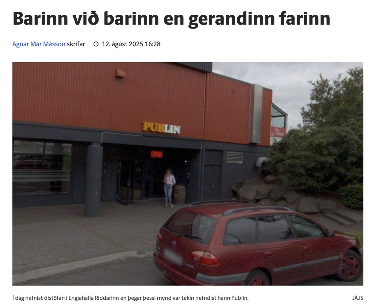 Árni Torfason tweet media