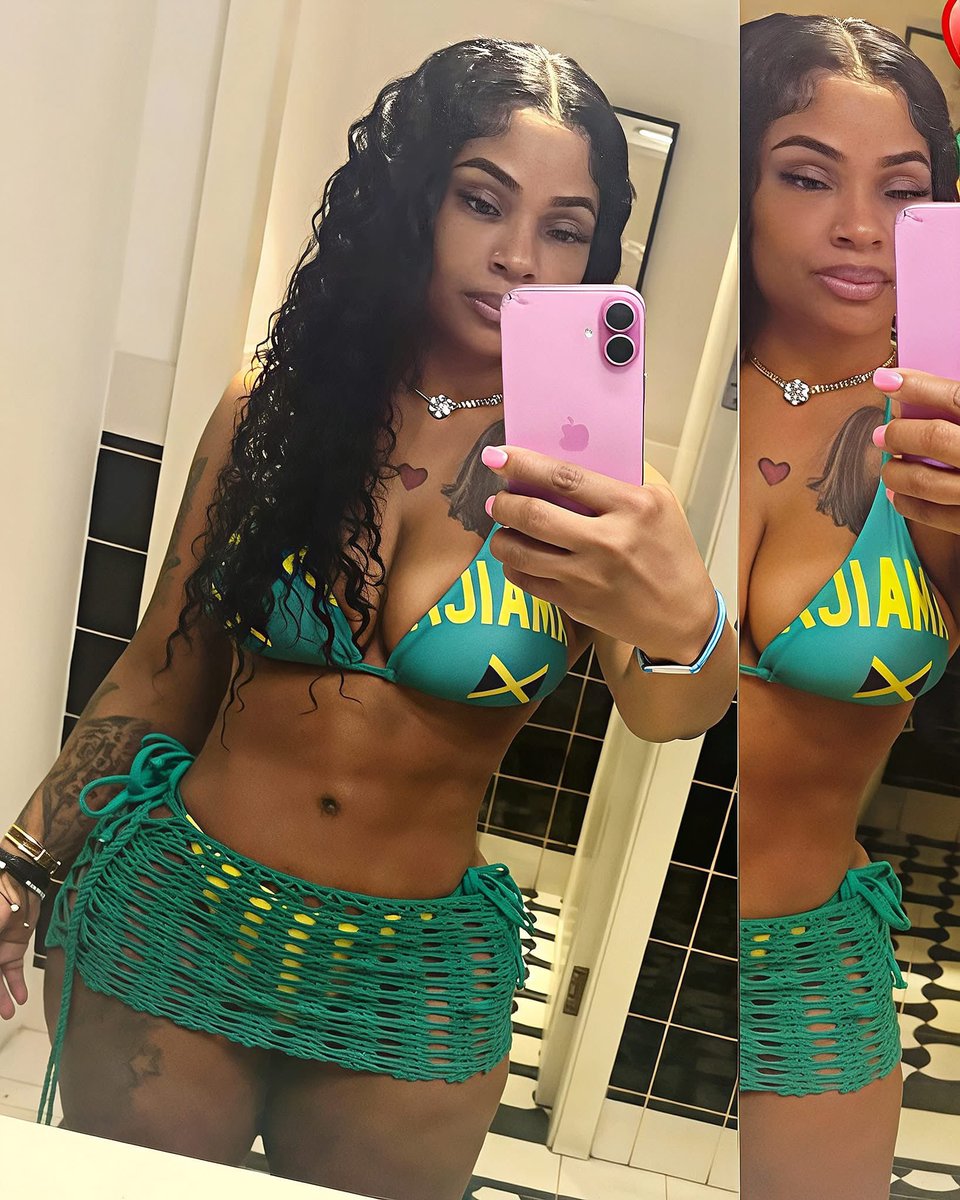 King Von’s mom showing island vibes 🇯🇲💚